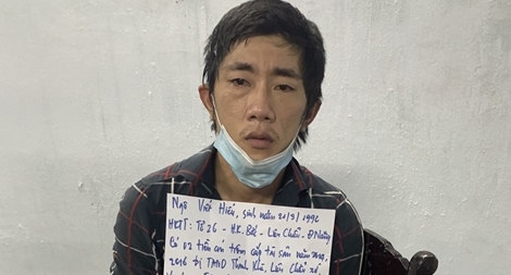 Tên trộm nhiễm HIV làm nhiều cán bộ Công an xây xát 