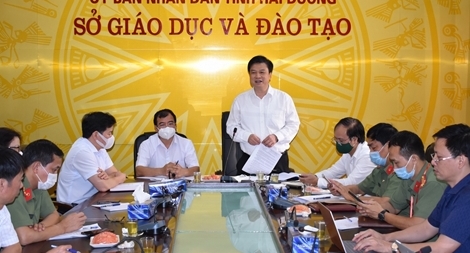 An toàn, đảm bảo sức khỏe cho thí sinh và cán bộ được đặt lên hàng đầu