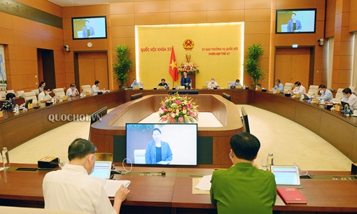 Khai mạc Phiên họp thứ 47 Uỷ ban Thường vụ Quốc hội