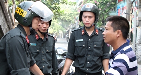 Xử phạt hơn 500 trường hợp không đội MBH trong ngày 1-8