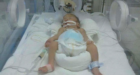 Chiều nay, bé Gấu con trai Thiếu úy Đậu Thị Huyền Trâm xuất viện