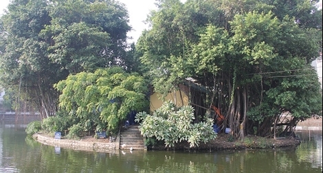 Cưỡng chế công trình trái phép ở khu vực Hồ Văn thuộc Văn Miếu - Quốc Tử Giám