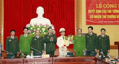 Công bố Quyết định bổ nhiệm Thứ trưởng Bộ Công an Nguyễn Văn Sơn