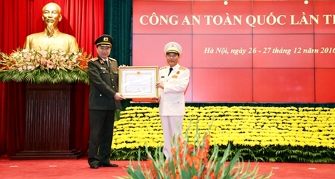 Bộ Công an Tổng kết phong trào thi đua "Vì an ninh Tổ quốc" năm 2016