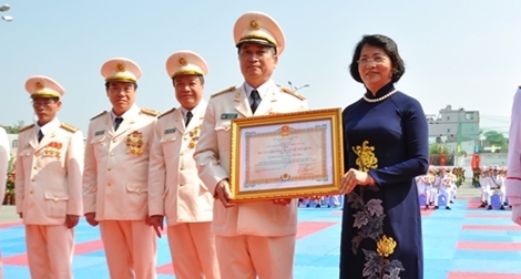 Cao đẳng CSND II và đón nhận Huân chương Bảo vệ Tổ quốc hạng Nhất