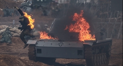 Nga tái hiện trận đánh Berlin kỷ niệm chiến thắng chống phát xít