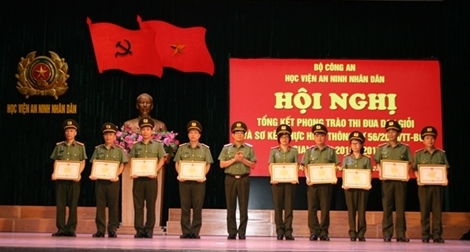 Học viện ANND tổng kết 7 năm phong trào thi đua dạy giỏi