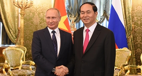 Nhiều hoạt động phong phú trong ngày làm việc chính của Chủ tịch nước Trần Đại Quang tại Liên bang Nga