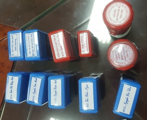 Đường dây mua bán giấy khám sức khỏe giả 50 nghìn đồng