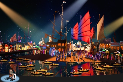 Ký kết hợp tác biểu diễn thực cảnh “Ký ức Hội An”