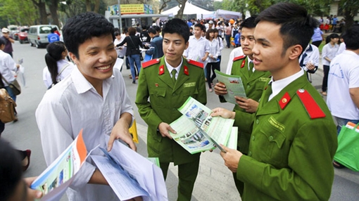 Chỉ tiêu tuyển sinh vào các trường CAND tiếp tục giảm