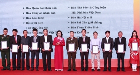 Liên chi hội Nhà báo BCA đoạt 2 giải A tại Hội báo Toàn quốc 2018