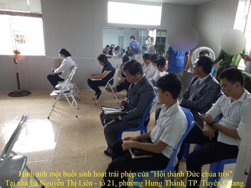 Hàng chục người bị lôi kéo vào "Hội thánh Đức chúa trời" ở Tuyên Quang