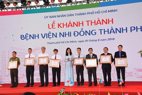 Khánh thành Bệnh viện Nhi đồng TP Hồ Chí Minh