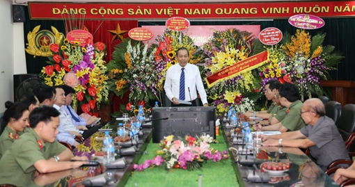 Báo chí CAND phải là lực lượng xung kích trên mặt trận tư tưởng