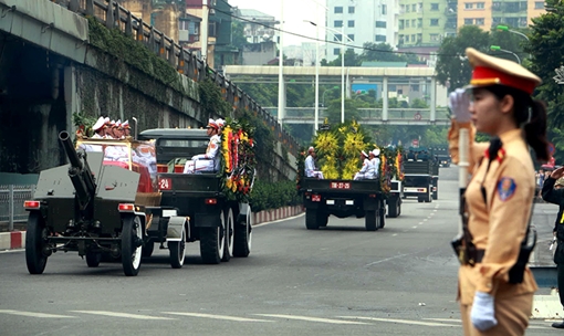 Công an Hà Nội đảm bảo an ninh trong ngày Quốc tang