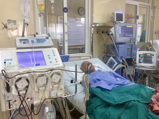 Bệnh nhân được cứu sống bằng kỹ thuật thay huyết tương của Bệnh viện K