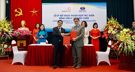 Bệnh viện K và Viện Curie (Pháp) hợp tác phòng chống ung thư