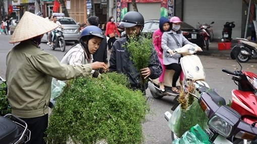 Người Hà Nội xuống phố mua mùi già, tắm Tất niên