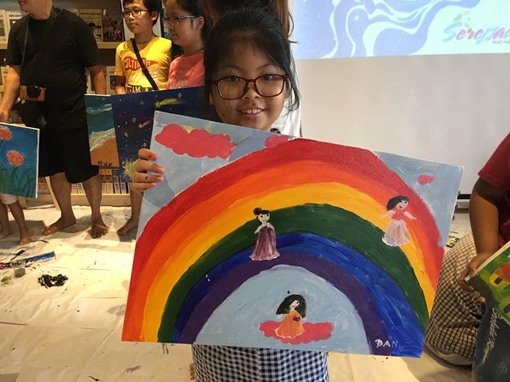 50 họa sĩ nhí “Vẽ lên cổ tích” cho những người bạn kém may mắn