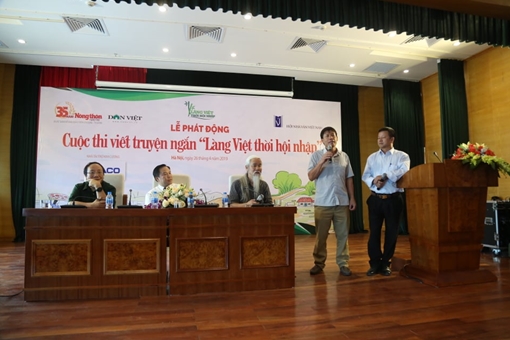 Phát động cuộc thi viết truyện ngắn “Làng Việt thời hội nhập”