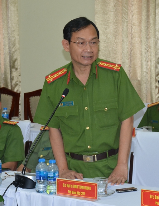 Công bố quyết định bổ nhiệm chức danh Thủ trưởng Cơ quan Cảnh sát điều tra Công an TP HCM