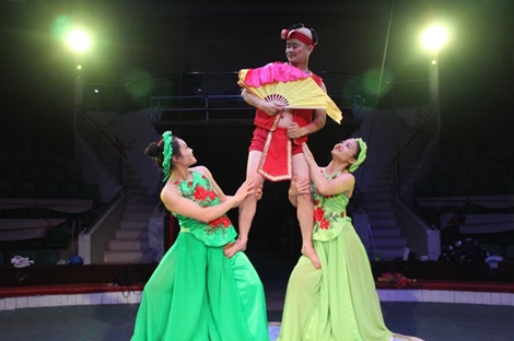 60 nghệ sĩ đạt giải Xiếc quốc tế hội ngộ trong “Cuộc phiêu lưu của chú Tễu” 