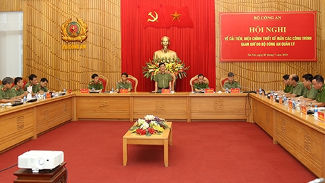 Bộ Công an cải tiến, hiệu chỉnh thiết kế mẫu các công trình giam giữ