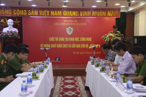 Nhiều sản phẩm sáng tạo, ứng dụng cao trong PCCC và CNCH