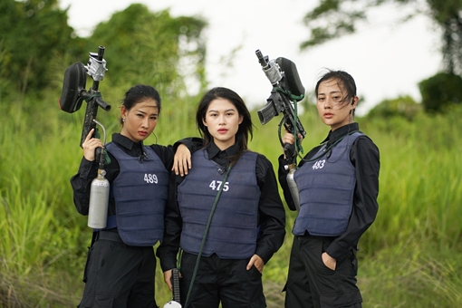 Phương Oanh, Ngọc Thanh Tâm, Oxy vào chung kết “Mỹ nhân hành động”