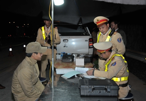 Xử lý gần 900 tài xế uống rượu lái xe ngày mùng 4 Tết