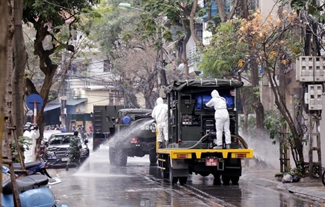 Hà Nội thâu đêm chống dịch