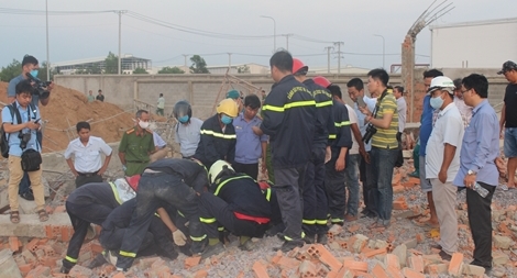 10 người tử vong trong vụ sập công trình xây dựng ở Đồng Nai