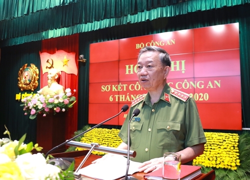 Bế mạc Hội nghị sơ kết công tác Công an 6 tháng đầu năm 2020