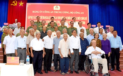Gặp mặt cán bộ An ninh miền Nam thời kỳ kháng chiến chống Mỹ, cứu nước
