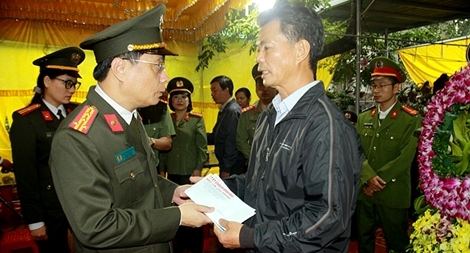 Tiếc thương Thượng úy Nguyễn Tuấn Minh - Công an xã hy sinh trong khi làm nhiệm vụ