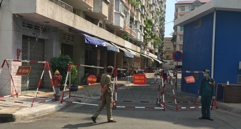 Phong toả chung cư có người nhiễm COVID-19 liên quan BN1440