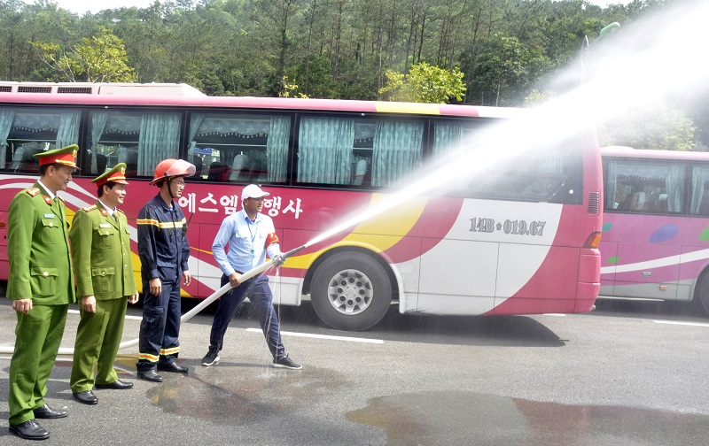 Chấn chỉnh công tác phòng cháy tại khu Di tích Yên Tử