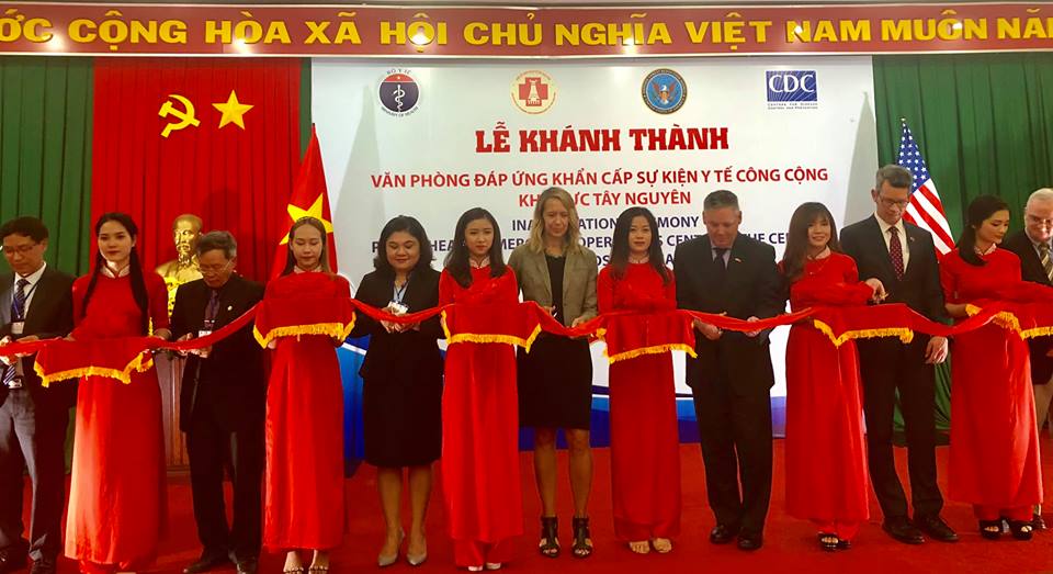 Khánh thành Văn phòng đáp ứng khẩn cấp sự kiện y tế khu vực Tây Nguyên
