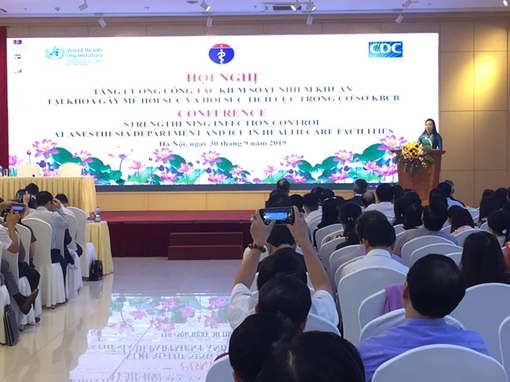 53,9% dụng cụ không được khử khuẩn, tiệt trùng ở khoa Gây mê hồi sức