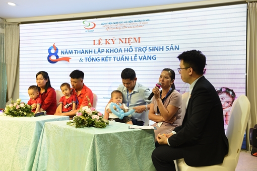 "Quả ngọt" sau 20 năm của cặp vợ chồng hiếm muộn