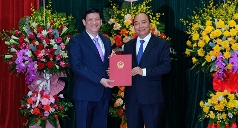 Thủ tướng giao 10 nhiệm vụ cho tân Bộ trưởng Bộ Y tế