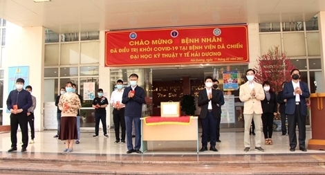 27 bệnh nhân COVID-19 tại Hải Dương được công bố khỏi bệnh vào ngày 30 Tết