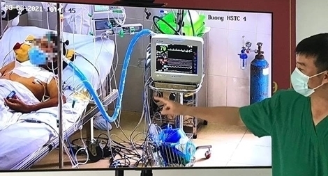 4 bệnh nhân COVID-19 nặng ở Bắc Giang cai ECMO và thở máy