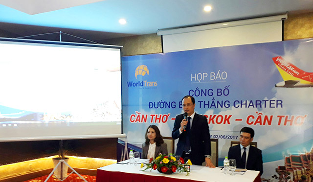 Mở đường bay thẳng Cần Thơ - Bangkok