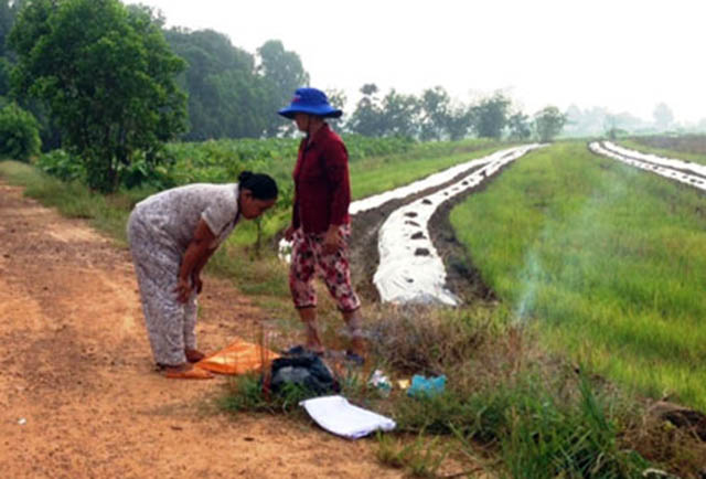 Phát hiện thi thể sơ sinh nam một ngày tuổi