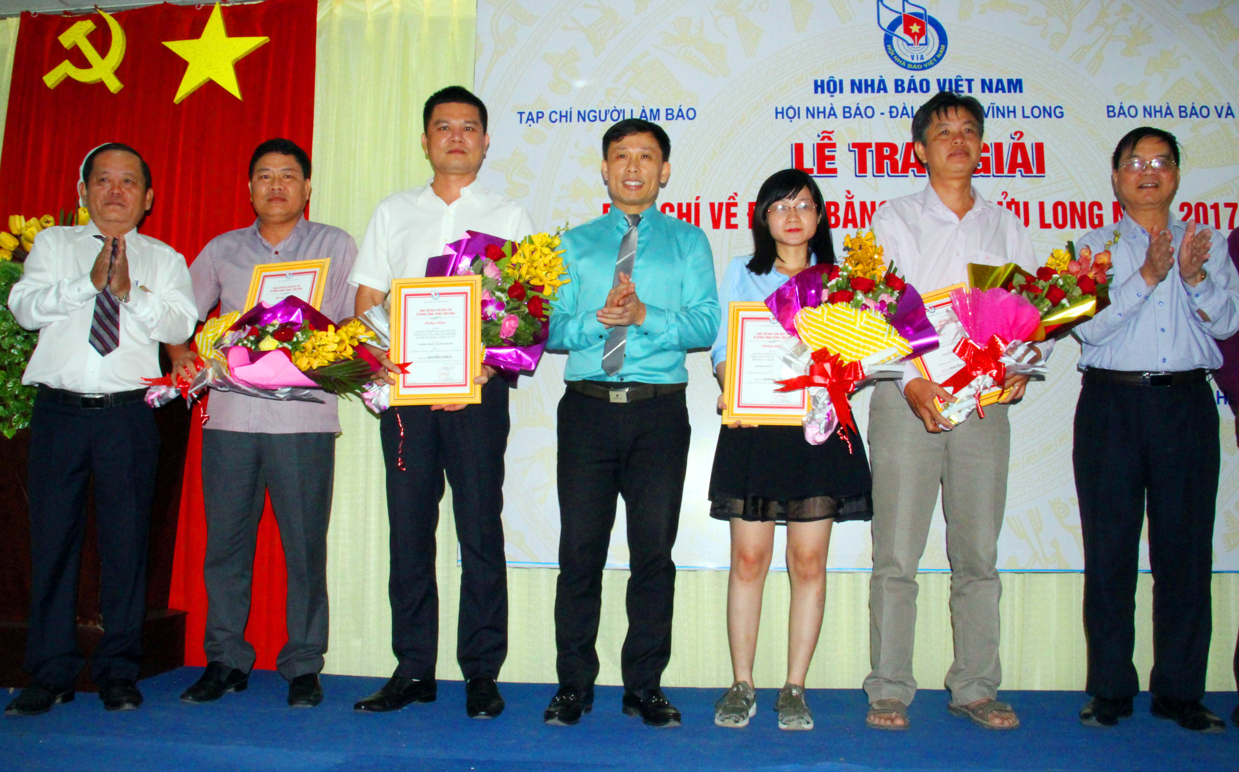 Trao Giải Báo chí về đồng bằng sông Cửu Long năm 2017