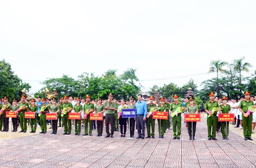 Khai mạc Hội thao Công an tỉnh Bến Tre