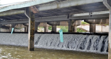 Nước lũ dâng cao bất thường, xả đập Trà Sư và Tha La sớm hơn dự kiến