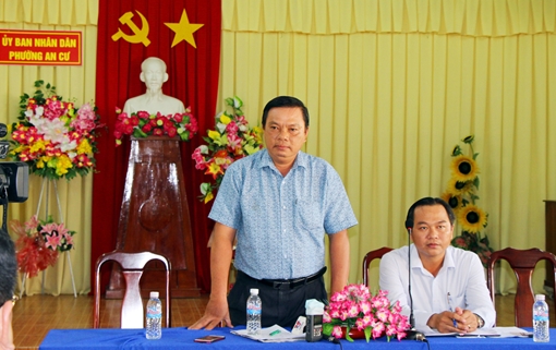 Giải quyết dứt điểm tình trạng chợ tự phát phường An Cư